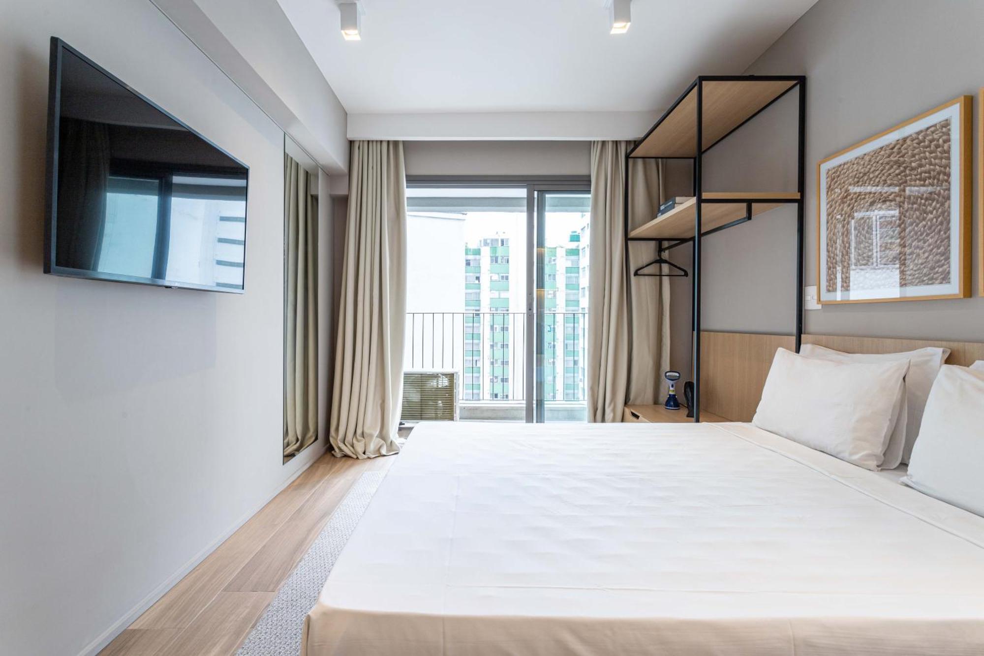 Apartamentos Novos Proximos Ao Masp E A Metros Da Estacao Consolacao E Avenida Paulista - Next Haddock 상파울루 외부 사진