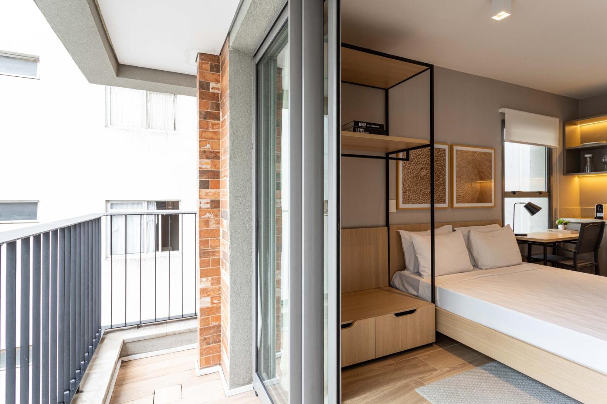 Apartamentos Novos Proximos Ao Masp E A Metros Da Estacao Consolacao E Avenida Paulista - Next Haddock 상파울루 외부 사진