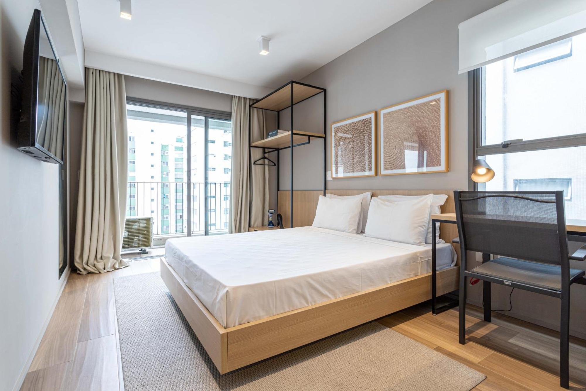 Apartamentos Novos Proximos Ao Masp E A Metros Da Estacao Consolacao E Avenida Paulista - Next Haddock 상파울루 외부 사진