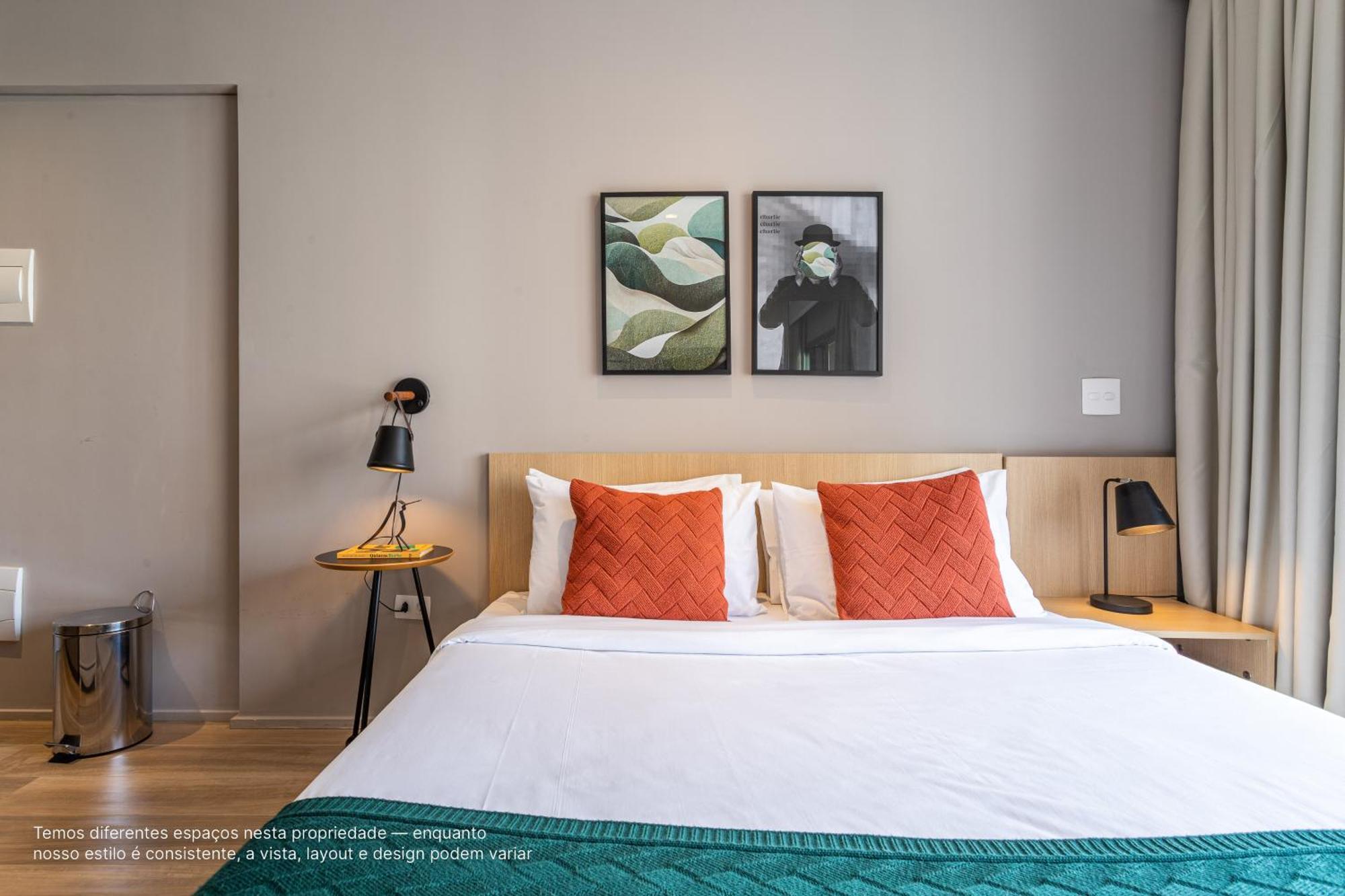 Apartamentos Novos Proximos Ao Masp E A Metros Da Estacao Consolacao E Avenida Paulista - Next Haddock 상파울루 객실 사진