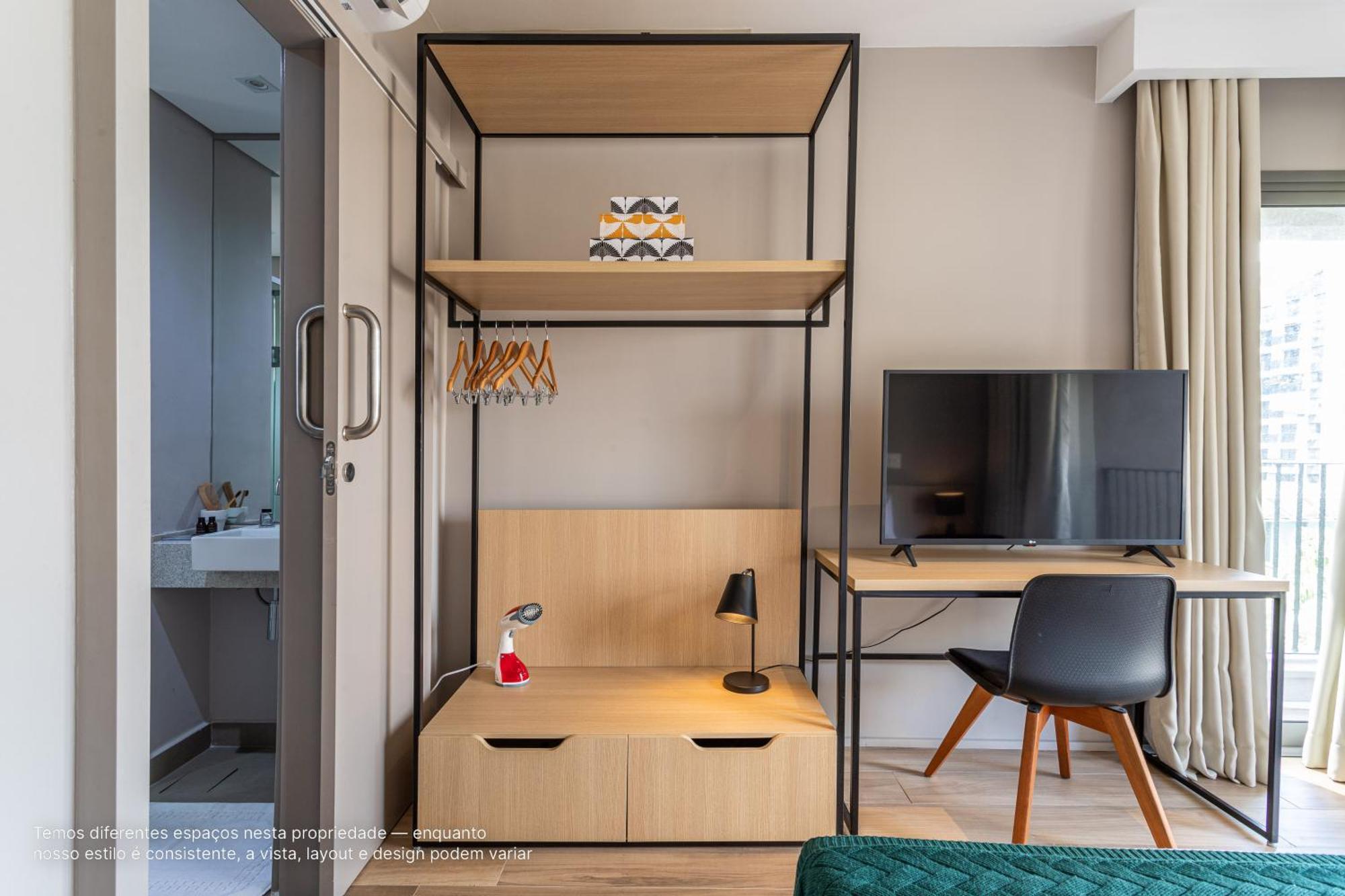 Apartamentos Novos Proximos Ao Masp E A Metros Da Estacao Consolacao E Avenida Paulista - Next Haddock 상파울루 객실 사진