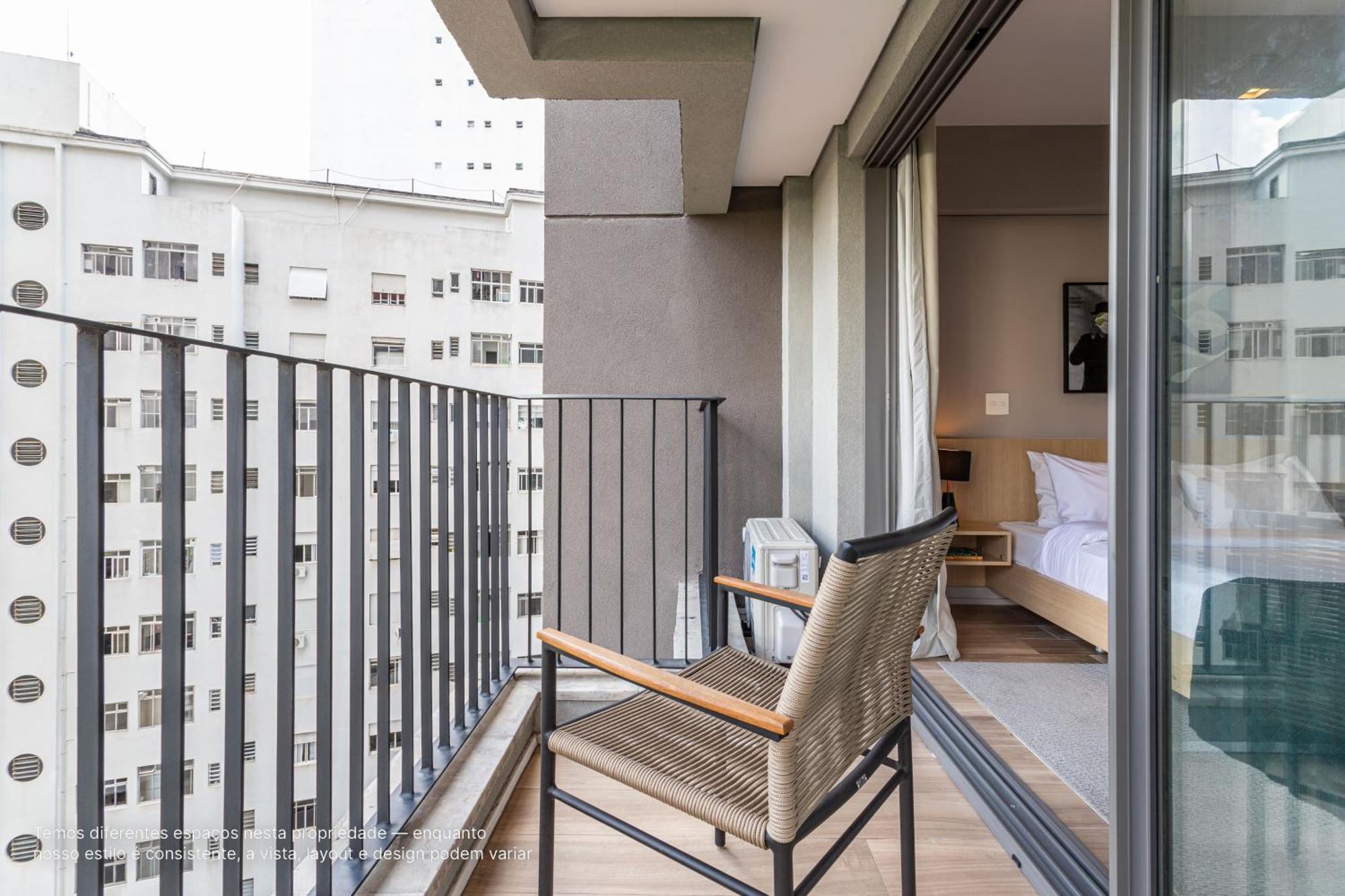 Apartamentos Novos Proximos Ao Masp E A Metros Da Estacao Consolacao E Avenida Paulista - Next Haddock 상파울루 객실 사진
