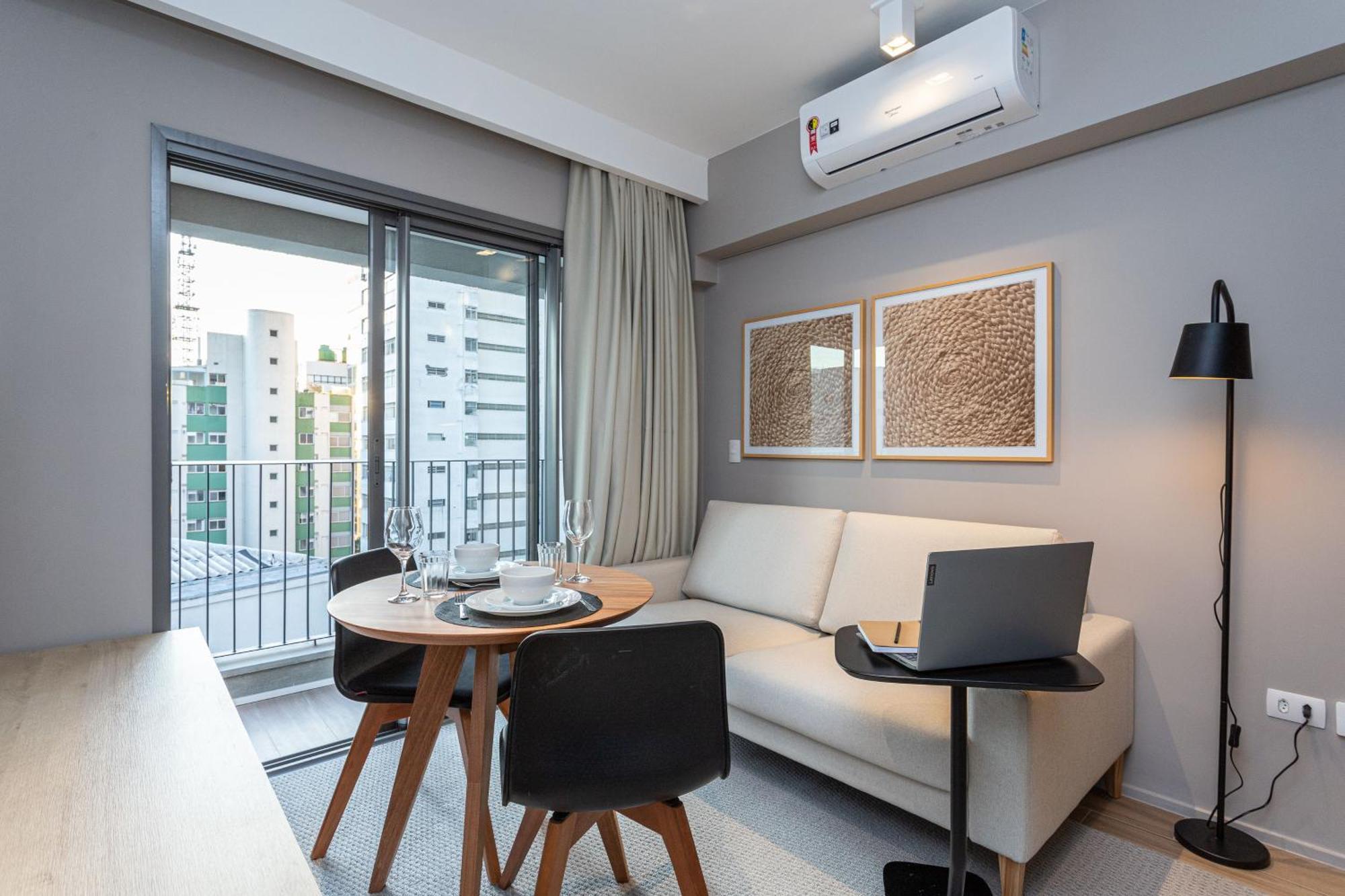 Apartamentos Novos Proximos Ao Masp E A Metros Da Estacao Consolacao E Avenida Paulista - Next Haddock 상파울루 외부 사진